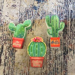 Cactus Themed Decorative table Decor
